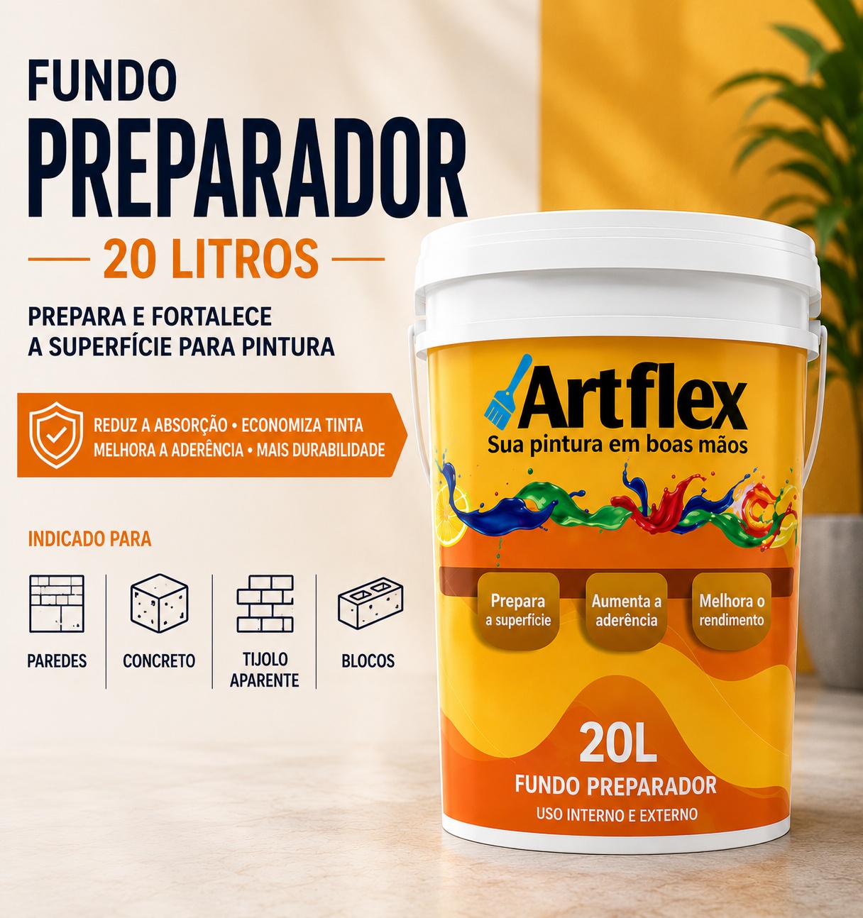 FUNDO PREPARADOR 20 LITROS